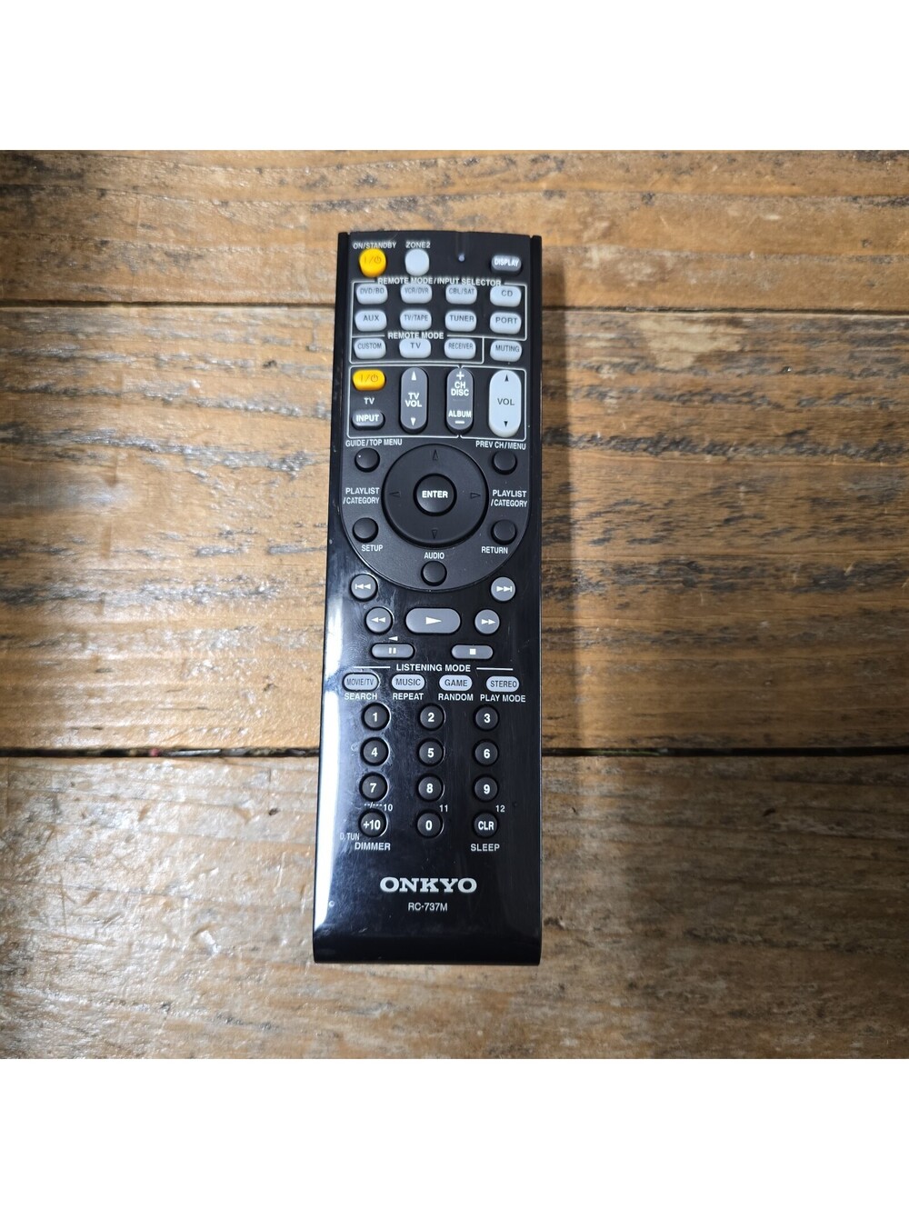 Original ONKYO RC-737M Remote Control TXSR577 HTR670 TXSR507
